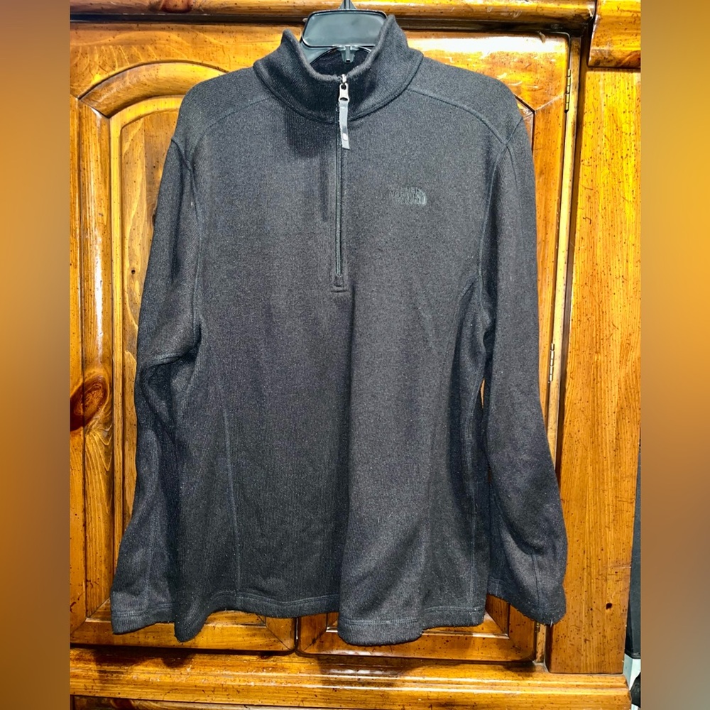 The North Face Men's Black Zip Up Sweater